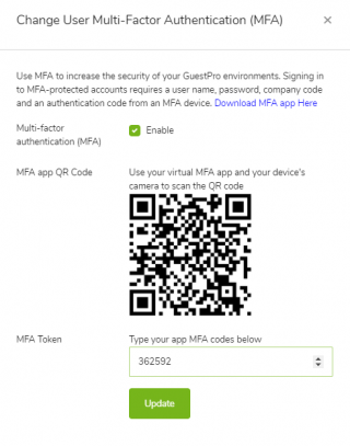 Multi Factor Authentication (MFA) – GuestPro Knowledge Base