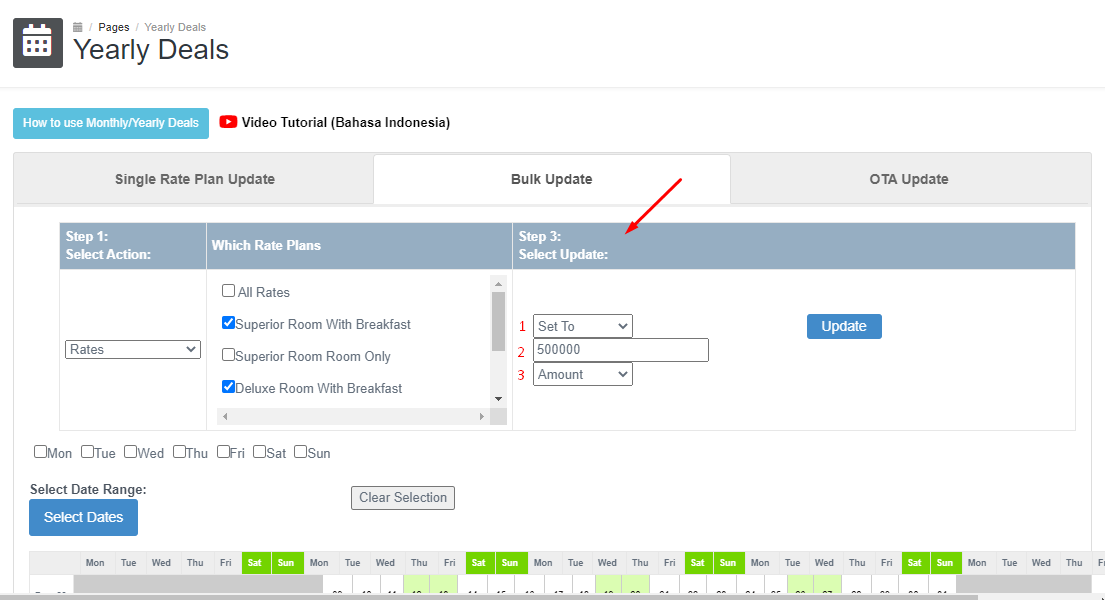 Channel Manager – Bulk Update – GuestPro Knowledge Base