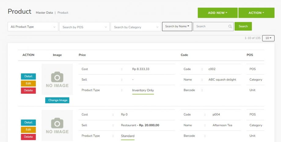 Master Data – Product – GuestPro Knowledge Base