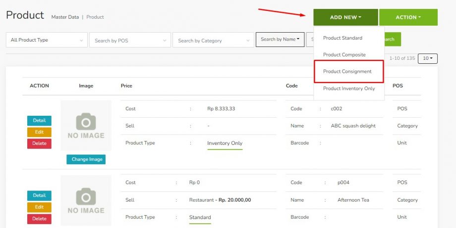 Master Data – Product – GuestPro Knowledge Base